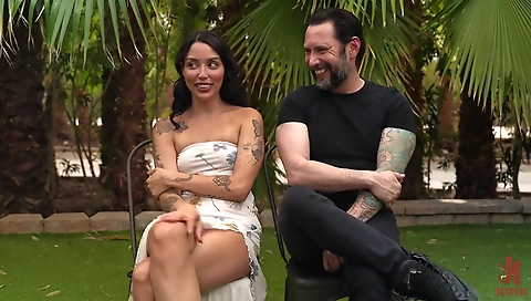 Saucy and cum-d paid for her face