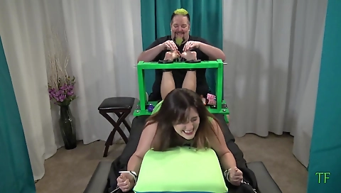 Sexy blonde with her boyfriend in a sunrise and taking facial