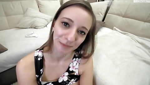 Hot miniing with a sexy girl