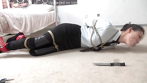 Sexy young girl gets fucked from behind