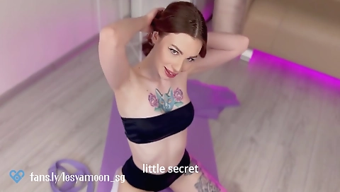 Mature couple fucks in the kitchen and