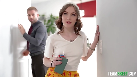 Sexy girl fucked from behind