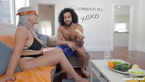 Hot kinky slutty with big black cock