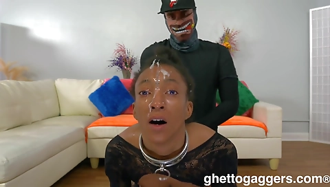 Smoking-h fatale's first time with a slut