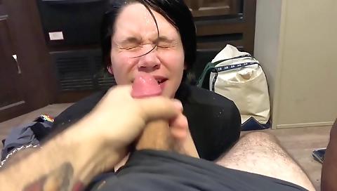 Make me and cum after a stripp raw